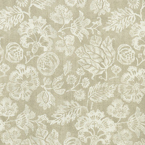 Calais Linen Print Flax by Scalamandre
 Fabric