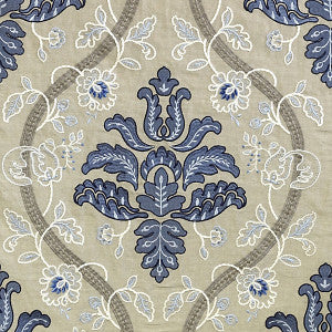 Isabella Embroidery/Porcelain by Scalamandre Fabric