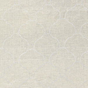 Coquille Sheer/Flax Sc 000227038 by Scalamandre
 Fabric