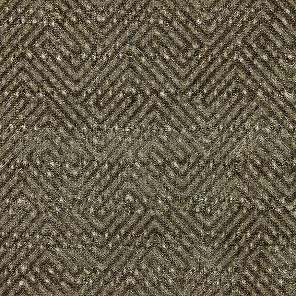 Meander Velvet/Stone 27060-002 by Scalamandre Fabric ENDLESS SUMMER INDOOR / OUTDOOR 100% SOLUTION DYED ACRYLIC BELGIUM HEAVY DUTY Horizontal: 7.5" and Vertical: 6.625" 54" - Fabric Carolina -