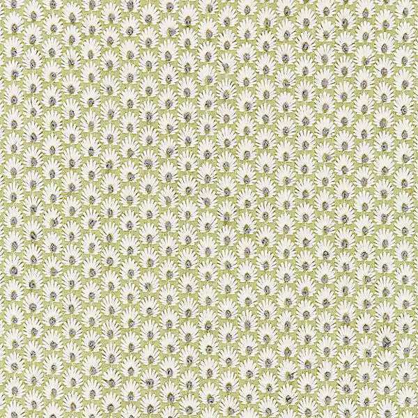 Fleur Embroidery/Celery 27123-002 by Scalamandre Fabric SCALAMANDRE WAREHOUSE 63% POLYESTER 37% LINEN INDIA LIGHT DUTY Horizontal: .75" and Vertical: 1.375" 50.75" - Fabric Carolina -