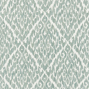Lhasa Ikat Weave/Aquamarine by Scalamandre Fabric