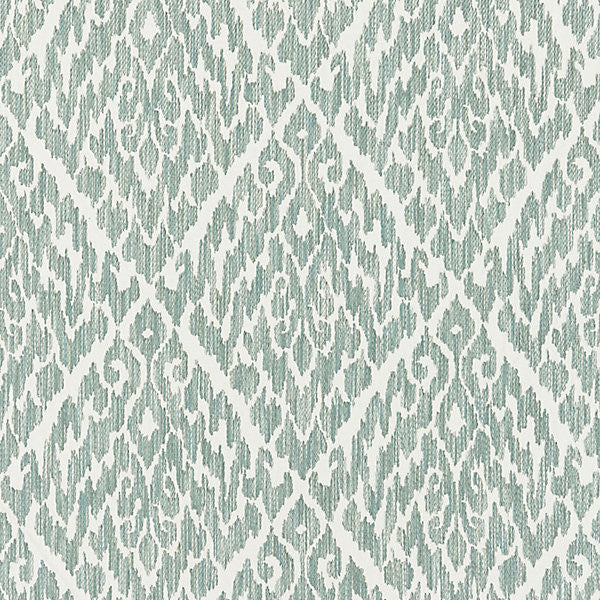 Lhasa Ikat Weave Aquamarine by Scalamandre
 Fabric Scalamandre
 Fabric Lhasa Ikat Weave AquamarineFabric LA BOHEME 57% VISCOSE 23% COTTON 20% LINEN ITALY </p><p>Repeat: H: 17.875", V: 13.75" 54" - Fabric Carolina -