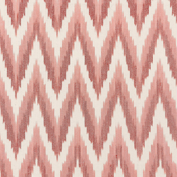 Adras Ikat Weave Coral by Scalamandre
 Fabric Scalamandre
 Fabric Adras Ikat Weave CoralFabric LA BOHEME 100% COTTON INDIA </p><p>Repeat: H: 5.125", V: 5.375" 53" - Fabric Carolina -