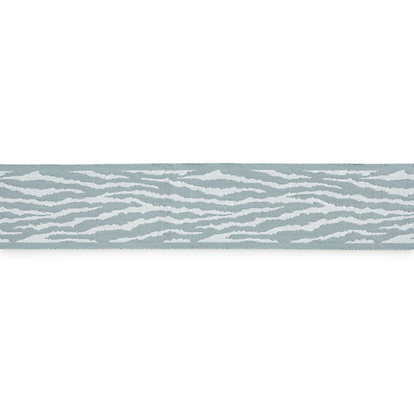 Tiger Tape/Sky T3310-002 by Scalamandre Trim Trim SCALAMANDRE WAREHOUSE 100% POLYOLEFIN UNITED KINGDOM HEAVY DUTY Horizontal: 6.25" and Vertical: 3" - Fabric Carolina -