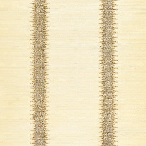 Veronica Beaded Grasscloth/Burnished Gold Sc 0002Wp88386 by Scalamandre
 Wallpaper
