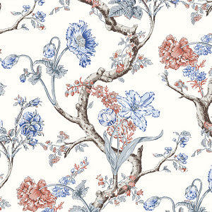 Andrew Jackson Floral/Riviera Sc 0002Wp88432 by Scalamandre
 Wallpaper