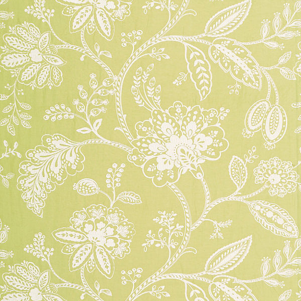 Kaveri Vine/Pear 27011-003 by Scalamandre Fabric SPRING 2015 STOCKED AT 45% COTTON;45% VISCOSE;10% LINEN INDIA LIGHT DUTY Horizontal: 23.125" and Vertical: 28" 55.875" - Fabric Carolina -
