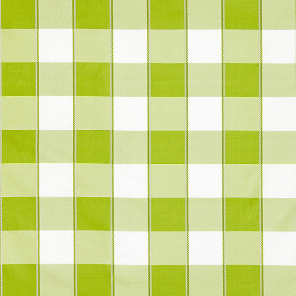 Chelsea Check/Pear 27024-003 by Scalamandre Fabric SCALAMANDRE WAREHOUSE 100% SILK INDIA LIGHT DUTY Horizontal: 4" and Vertical: 4.375" 54" - Fabric Carolina -