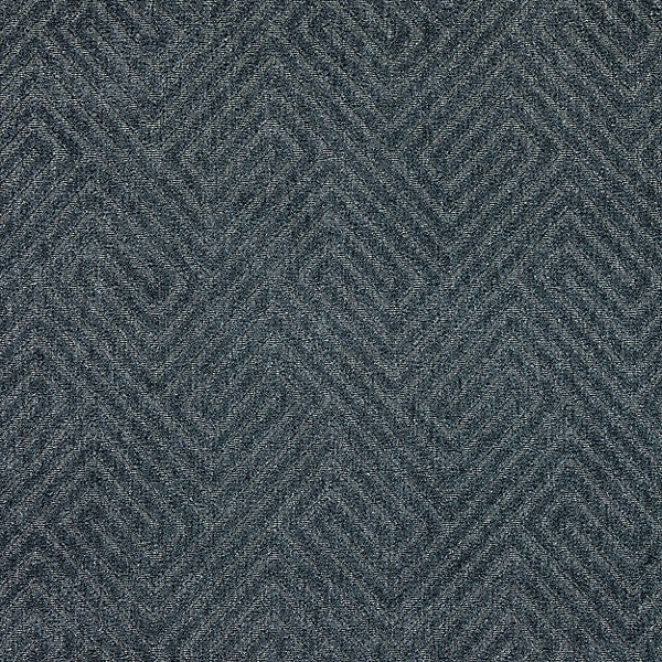 Meander Velvet/Smoke 27060-003 by Scalamandre Fabric ENDLESS SUMMER INDOOR / OUTDOOR 100% SOLUTION DYED ACRYLIC BELGIUM HEAVY DUTY Horizontal: 7.5" and Vertical: 6.625" 54" - Fabric Carolina -