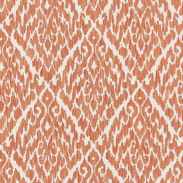 Lhasa Ikat Weave/Coral 27169-003 by Scalamandre Fabric LA BOHEME 57% VISCOSE 23% COTTON 20% LINEN ITALY MEDIUM DUTY Horizontal: 17.875" and Vertical: 13.75" 54" - Fabric Carolina -