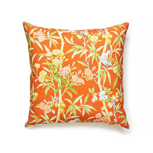 Lanai Outdoor Pillow/Guava by Scalamandre Pillow