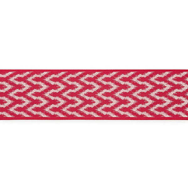 Seychelles Tape/Hibiscus T3309-003 by Scalamandre Trim Trim SCALAMANDRE WAREHOUSE 100% POLYOLEFIN UNITED KINGDOM HEAVY DUTY Horizontal: .5" and Vertical: 3.5" - Fabric Carolina -