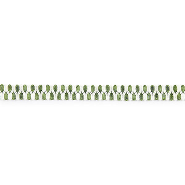 Playa Gimp Braid/Palm V1247-003 by Scalamandre Trim Trim SCALAMANDRE WAREHOUSE 94% POLYOLEFIN 6% NYLON UNITED KINGDOM HEAVY DUTY Horizontal: .375" and Vertical: 0.875" - Fabric Carolina -