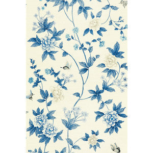 Luoyang Garden Sisal/Porcelain Sc 0003Wp88382 by Scalamandre
 Wallpaper