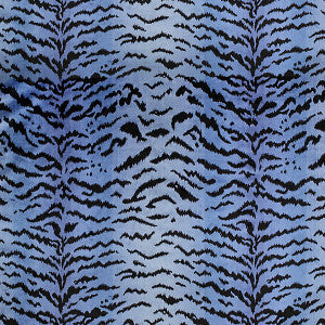 Tigre/Blues & Black Sc 000426167Mma by Scalamandre
 Fabric