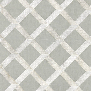 Lattice Embroidery Zinc by Scalamandre
 Fabric