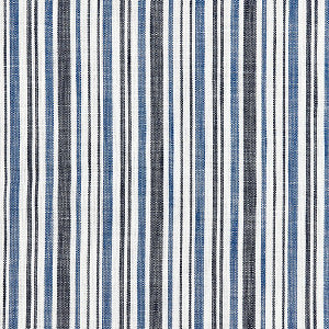 Pembroke Stripe/Marine Blue Sc 000427116 by Scalamandre
 Fabric