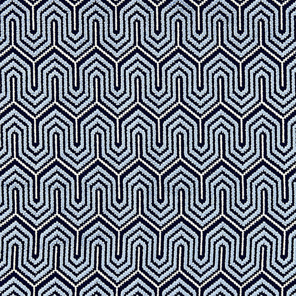 Undulation/Lapis 27129-004 by Scalamandre Fabric SCALAMANDRE WAREHOUSE 92% VISCOSE 8% POLYESTER BELGIUM MEDIUM DUTY Horizontal: 2.125" and Vertical: 1.75" 53" - Fabric Carolina -