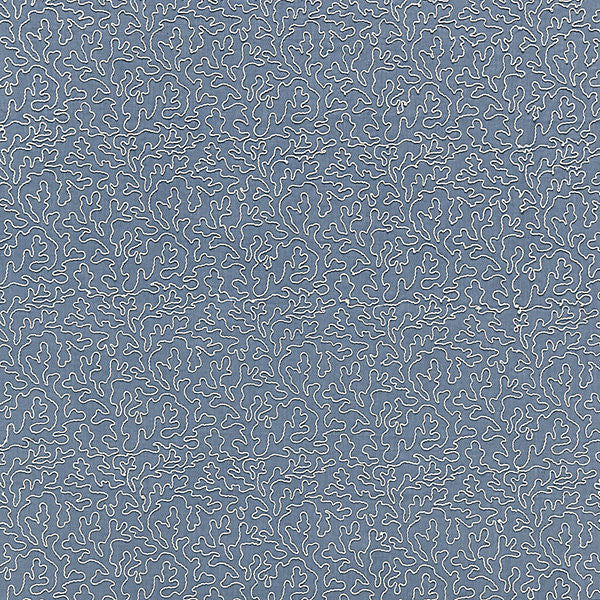 Coraille/Copenhagen Blue 27163-004 by Scalamandre Fabric STOCKED AT SCALAMANDRE WAREHOUSE 80% LINEN|20% VISCOSE|80% LINEN;20% VISCOSE INDIA LIGHT DUTY Horizontal: 15.75" and Vertical: 6.375" 50" - Fabric Carolina -