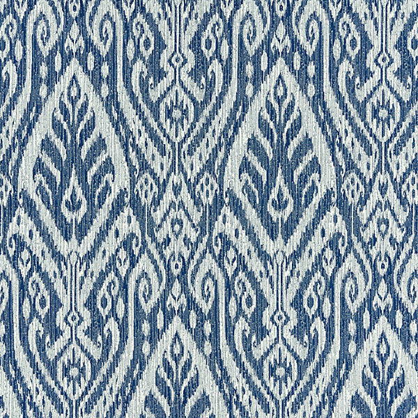 Borneo Ikat Indigo by Scalamandre
 Fabric Scalamandre
 Fabric Borneo Ikat IndigoFabric ISOLA INDOOR / OUTDOOR 100% SOLUTION DYED ACRYLIC MEXICO </p><p>Repeat: H: 31.5", V: 13.25" 54" - Fabric Carolina -