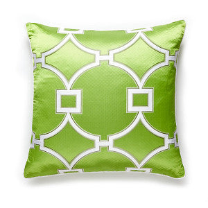 Circle Fret Pillow/Absinthe by Scalamandre Pillow