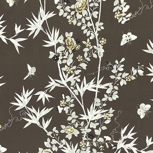 Jardin De Chine/Espresso Sc 000516608 by Scalamandre
 Fabric