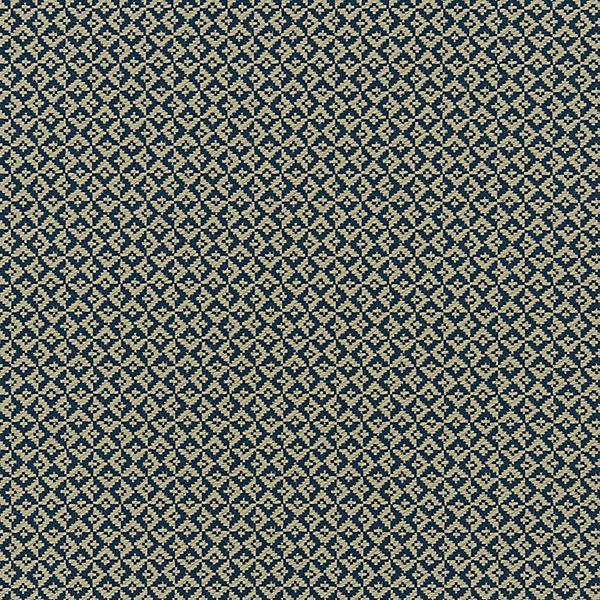 Khiva Weave/Indigo 27179-005 by Scalamandre Fabric LA BOHEME 100% COTTON ITALY HEAVY DUTY Horizontal: 1.5" and Vertical: 1.375" 58" - Fabric Carolina -
