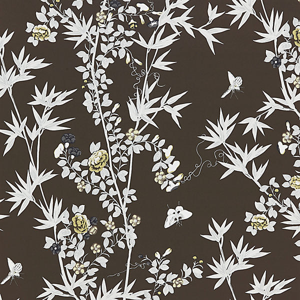 Jardin De Chine Espresso by Scalamandre
 Wallcovering Scalamandre
 Wallcovering Jardin De Chine EspressoWallcovering UNITED KINGDOM </p><p>Repeat: H: 46", V: 27" 54" - Fabric Carolina -