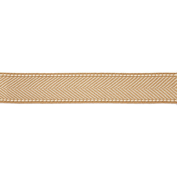Montauk Herringbone Tape/Camel T3285-006 by Scalamandre Trim Trim HAMPTONS TRIMMINGS 99% ACRYLIC 1% POLYESTER CHINA LIGHT DUTY Horizontal: and Vertical: 1.875" - Fabric Carolina -