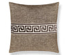 Greek Key Pillow 22 X 22 - Umber SCSDDTT32796038 by Scalamandre Designer Pillow