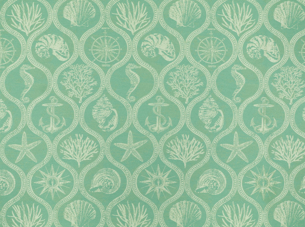 Sd-Shoreham Mist 544 by Covington Fabric 72% POLYPROPYLENE 28% POLYESTER CHN Horizontal: 14.625 and Vertical: 27.375 59 - Fabric Carolina -