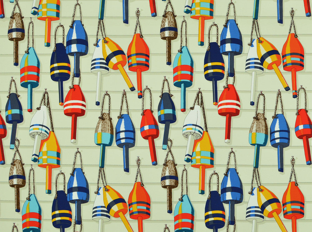 Seabury Nautical 598 by Covington Fabric 100% COTTON PAK 50000 Horizontal: 18 and Vertical: 17.75 56 - Fabric Carolina -