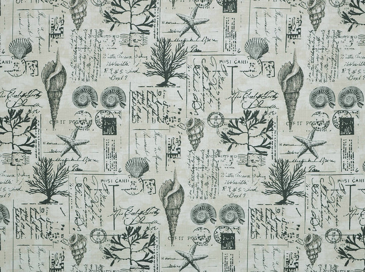 Seaside Smoke 91 by Covington Fabric our website for purchase 100% Cotton 2way Slub Pakistan 50000 Horizontal: 27" and Vertical: 27" 54" - Fabric Carolina -