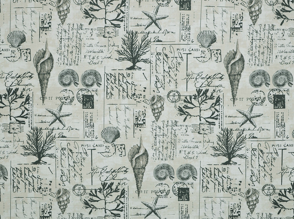 Seaside Smoke 91 by Covington Fabric 100% COTTON 2WAY SLUB PAK 50000 Horizontal: 27 and Vertical: 27 54 - Fabric Carolina -