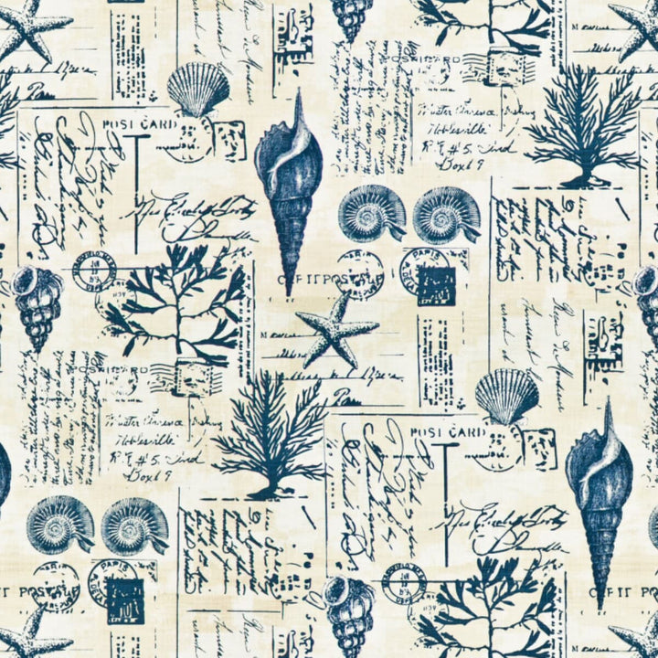 Seaview 3 Pacific by Stout Fabric Rainbow Library Porcelain/Royal 100% Cotton PAKISTAN CATB 117-2013 WYZENBEEK 50 000 DOUBLE RUB WEAR TEST (HEAVY DUTY) Horizontal: 27 and Vertical: 27 54 in - Fabric Carolina -