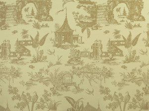 Secret Garden Linen 196 by Covington Fabric