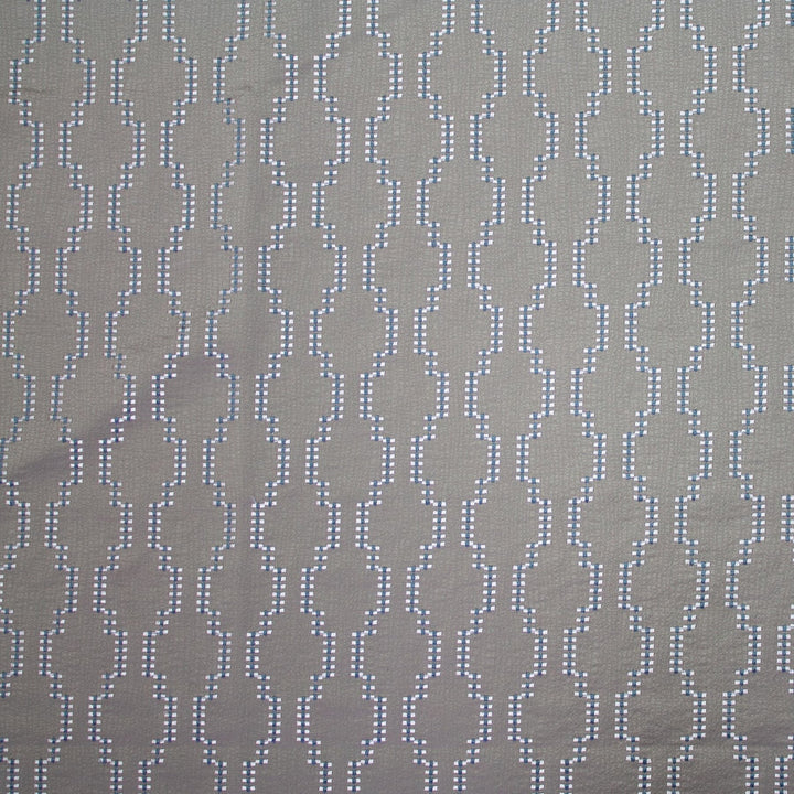 Seneca 19 Granite by Marcus William Fabric KAI/MARCUS WILLIAM NASH 65%POL 35%COT %VEMB INDIA Horizontal: 2.5 and Vertical: 3.125 54.63 in - Fabric Carolina -