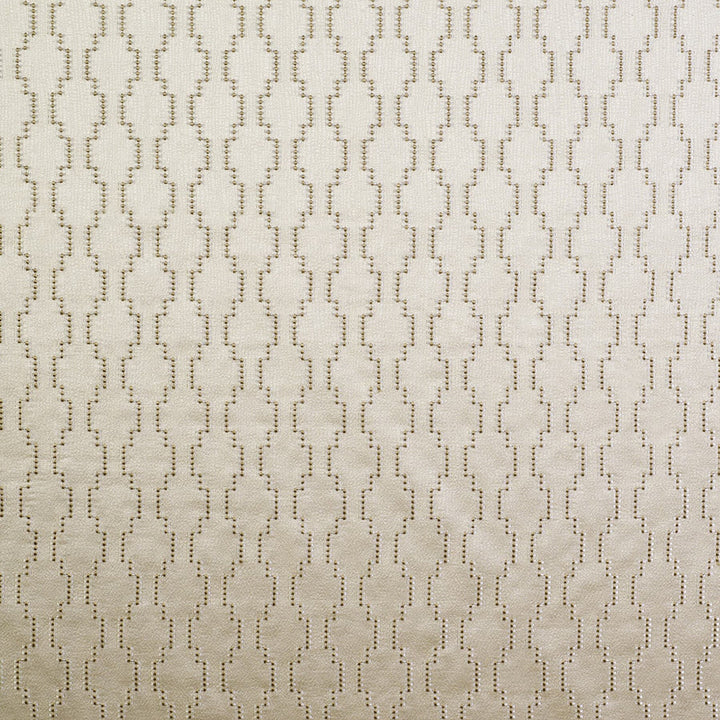 Seneca 3 Flax by Marcus William Fabric KAI/MARCUS WILLIAM TANNER 65%POL 35%COT %VEMB INDIA Horizontal: 2.5 and Vertical: 3.125 54.63 in - Fabric Carolina -