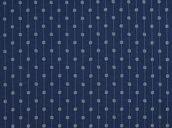 Sequence 557 Dark Denim by Covington Fabric 55% COTTON/45% POLYESTER Taiwan 45000 Horizontal: 3 and Vertical: 3 54 - Fabric Carolina -