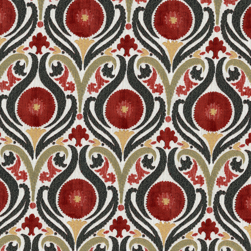 Captivate 14 Blaze by ABBEYSHEA Fabric N/A 100% Polyester China </p><p>Repeat: Horizontal: and Vertical: 59" (149 cm) - Fabric Carolina -