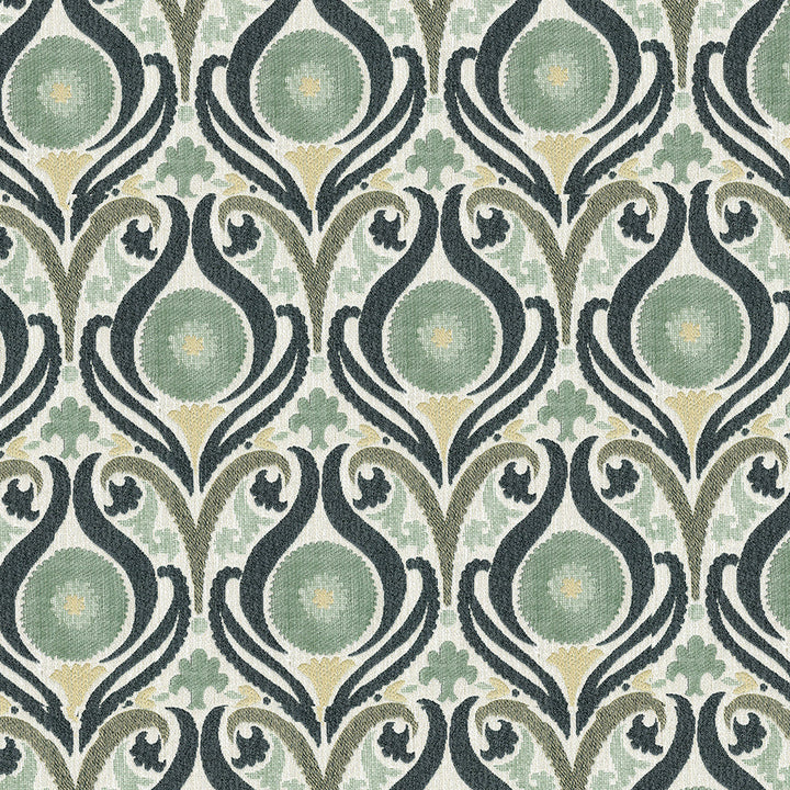 Captivate 21 Willow by ABBEYSHEA Designer Fabric N/A 85% Polyester, 15% Cotton China 50,000 Double Rubs </p><p>Repeat: Horizontal: 3.5" (9.0 cm) Across the Roll and Vertical: 5.1" (13.0 cm) Up the Roll 56" (142 cm) - Swanky Fabrics -