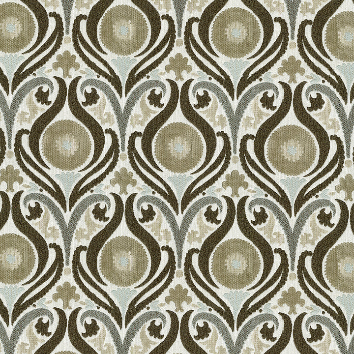 Captivate 31 Feather by ABBEYSHEA Designer Fabric N/A 85% Polyester, 15% Cotton China 50,000 Double Rubs </p><p>Repeat: Horizontal: 3.5" (9.0 cm) Across the Roll and Vertical: 5.1" (13.0 cm) Up the Roll 56" (142 cm) - Swanky Fabrics -