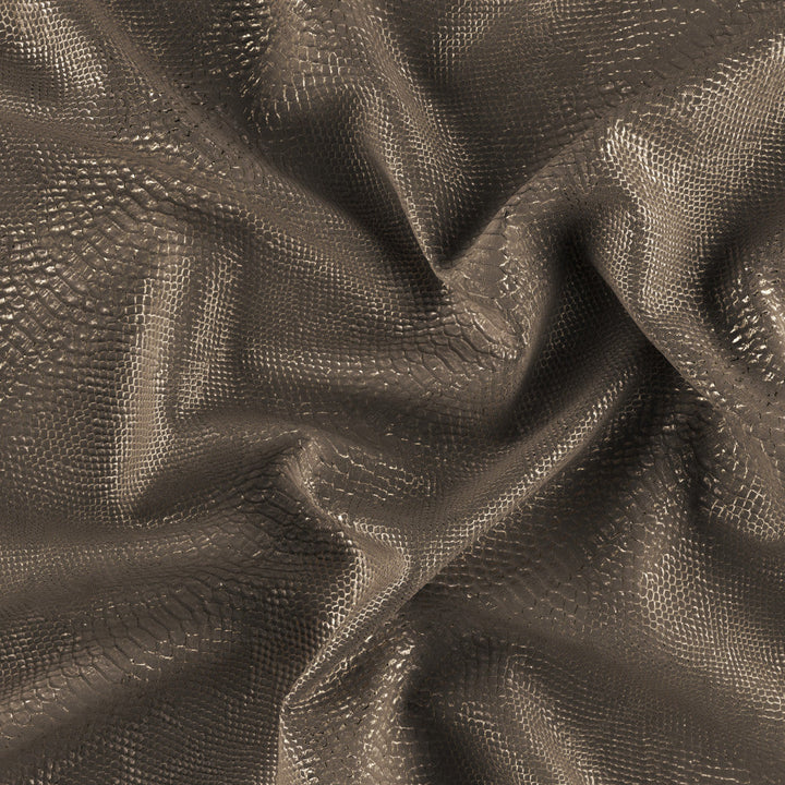 Serpent 37J9011 by JF Designer Fabric CHARMED 72% Polyvinyl Chloride, 16% Polyester, 9% Cotton, 3% Polyurethane India 110000 Horizontal: 7 and Vertical: 5.75 54 - Swanky Fabrics -