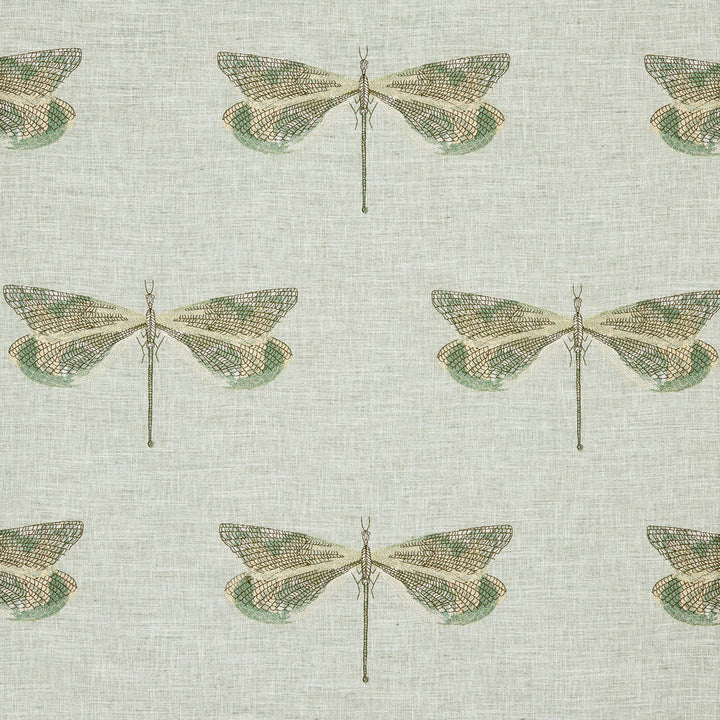 Setauket 1 Celadon by Marcus William Fabric KAI/MARCUS WILLIAM MIRAGE 53%COT 47%POL %BEMB INDIA PERFORMANCE RATED FABRIC (WYZENBEEK 63 000 DOUBLE RUB WEAR TEST (HEAVY DUTY)) FLAME RETARDANT-U.F.A.C. CLASS 1 CATB 117-2013 Horizontal: 17.125 and Vertical: 18.875 51 in - Fabric Carolina -