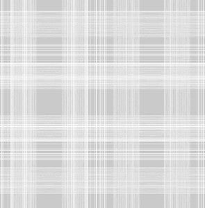 Rad Plaid Harbor Grey by Seabrook Wallpaper