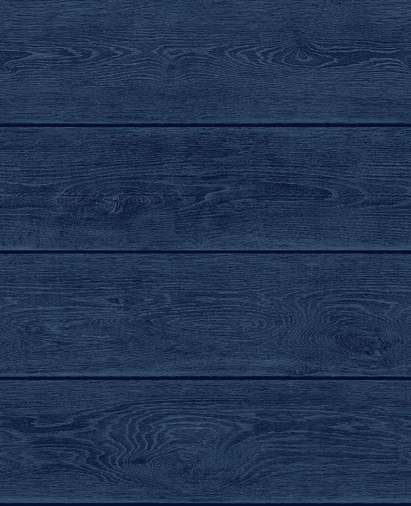 Stacks Denim Blue by Seabrook Wallpaper Stacy Garcia Peel and Stick United States 30.75 25.2" 20.5" - Fabric Carolina -