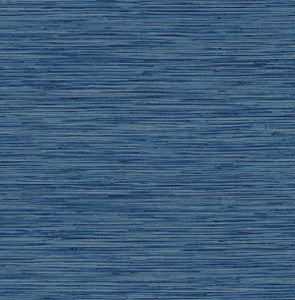 Grasscloth Marine Blue by Seabrook Wallpaper