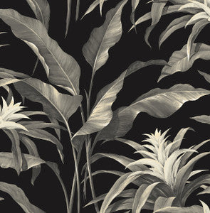Palma Onyx & Alloy by Seabrook Wallpaper