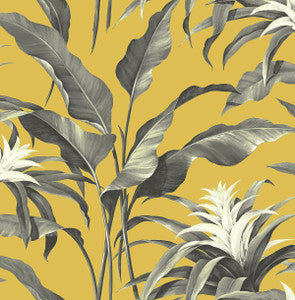 Palma Golden & Moonstone Grey by Seabrook Wallpaper
